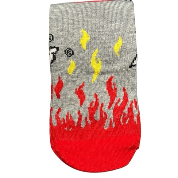 3/$25 Hot Tamales Crazy Food Themed Socks Men/Women Funny Gift for Snack Lover - Picture 3 of 5